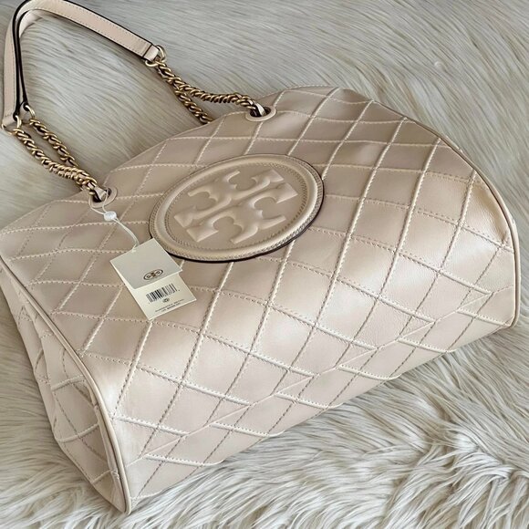 Tory Burch Fleming Soft Chain Tote (152337) NEW - Picture 2 of 12